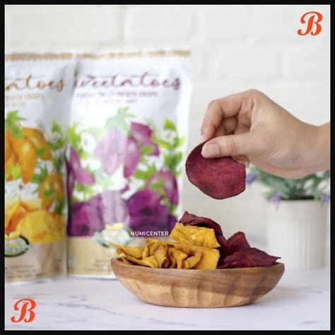 Jual Kripik Ubi Ungu Organik Sweetatoes Potato Chips Crisps Bionic Farm