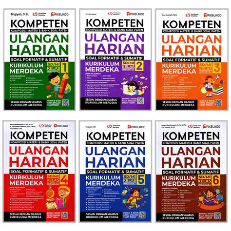 Jual Buku Kompeten Ulangan Harian Kurikulum Merdeka Sd Mi Kelas