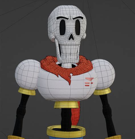 CoolioArt 3D Commissions Open On Twitter Papyrus For The Ps4