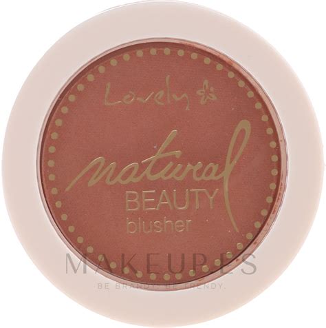 Lovely Natural Beauty Blusher Colorete Compacto Makeup Es