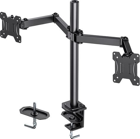 Huanuo Soporte Monitores Soporte Monitor Doble Totalmente Ajustable