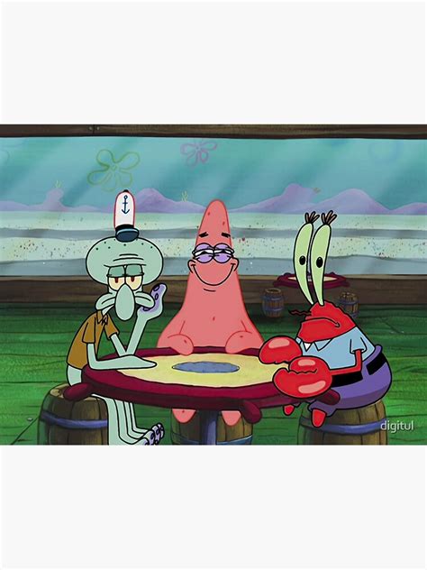 Spongebob Patrick Squidward Mr Krabs