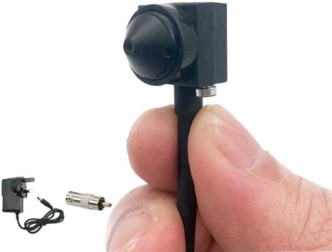 Tpekka Mini Spy Hidden Camera Hd 1000tvl Pinhole Audio Cctv Security