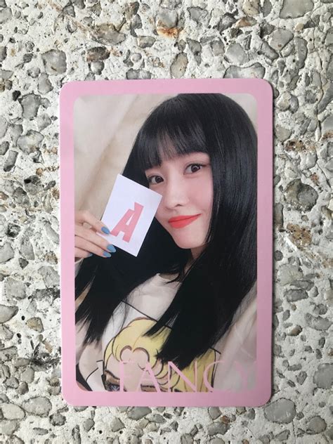 Twice Photocard Fancy Momo Pob Hobbies And Toys Memorabilia