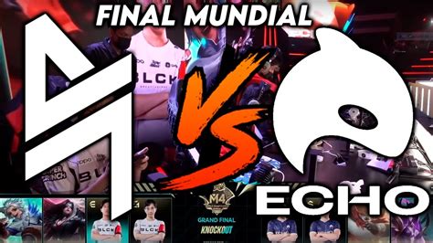 BLACKLIST VS ECHO FINAL DO MUNDIAL DE MOBILE LEGENDS M4 YouTube