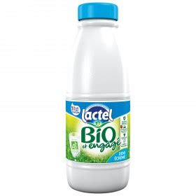 Lactel Lait demi écrémé Bio Captain 123 Click