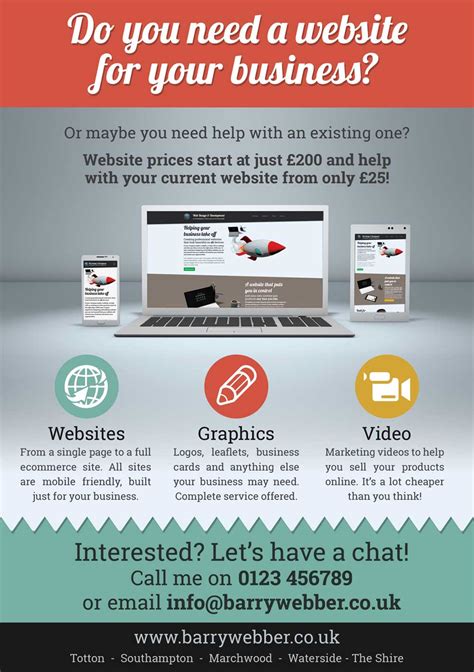 New Leaflets! | Barry Webber