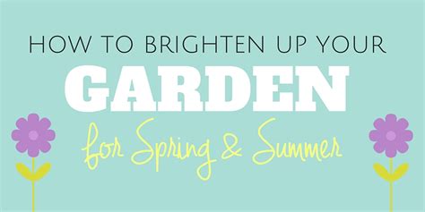 How To Brighten Up Your Garden For Spring Summer Super Busy Mum