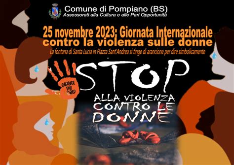 25 Novembre Giornata Internazionale Per Leliminazione Della Violenza