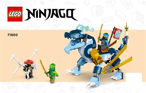 Mode demploi Lego set 71800 Ninjago Le dragon d eau de Nya Évolution