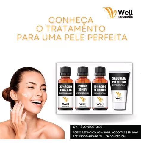 Kit Cido Retinoico Peeling D Cido Tca Parcelamento