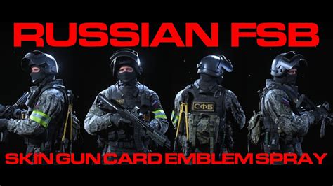 Brand New Russian Fsb Call Of Duty Modern Warfare Warzone Youtube