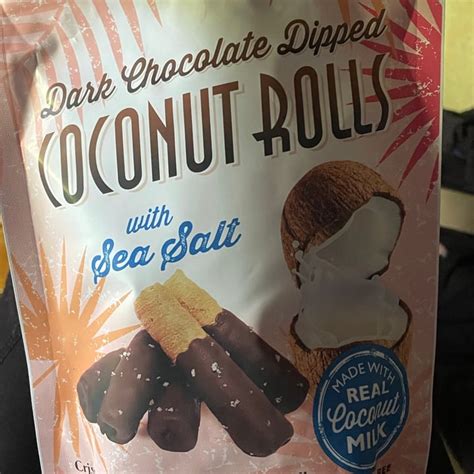 Sprouts Farmers Market Dark Chocolate Dipped Coconut Rolls Review Abillion