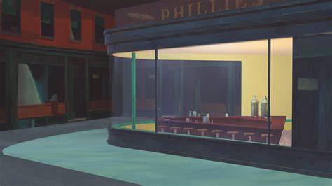 NightHawks by Edward Hopper 1942 - Buy Royalty Free 3D model by R0m1R ...