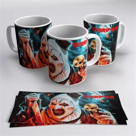 Taza Blanca 11 Oz Terrifier M01 1 Pz Meses Sin Intereses