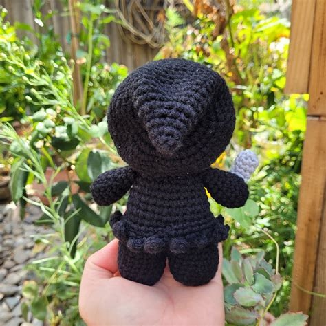 Pattern Only Scream Inspired Ghostface Crochet Amigurumi Etsy