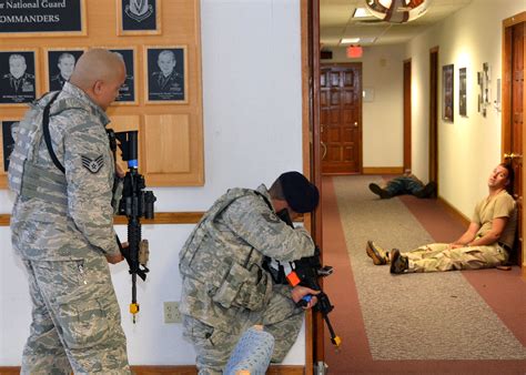 Active Shooter Exercise Targets Airmens Real World Readiness 125th