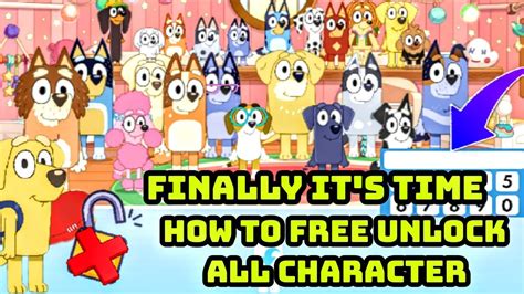 Bluey The Videogame Finally It S Time How To Free Unlock All Character