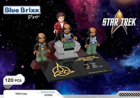 BlueBrixx STAR TREK Klingon Bird Of Prey Set 104956