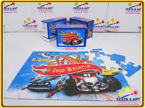 Quebra Cabeça Peças Hot Wheels Elo Produtos Especiais