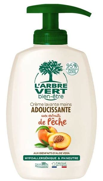 Crème lavante mains Adoucissante L Arbre Vert