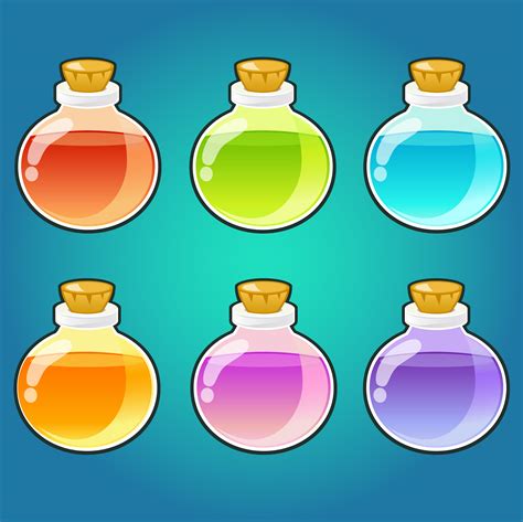 Potion Bottle Free Vector Art - (56 Free Downloads)