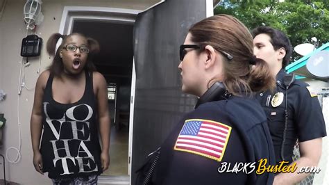 Suspect Is Arrested By Horny Milf Cops After Smacking His Chick