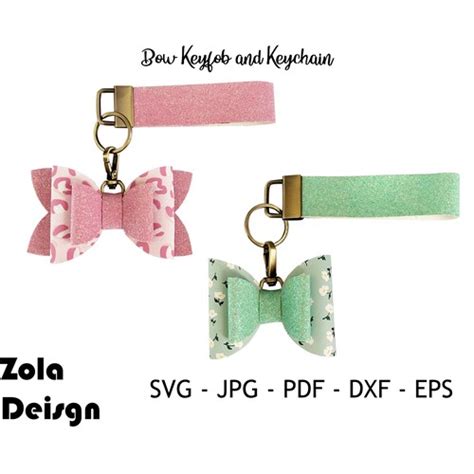 Key Fob Svg Bundle Key Fob Template Svg Leather Keychain Etsy Israel