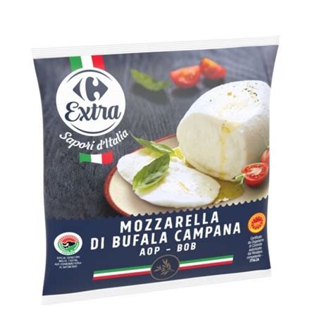 Mozzarella Di Bufala AOP CARREFOUR EXTRA Le Sachet De 200g Net