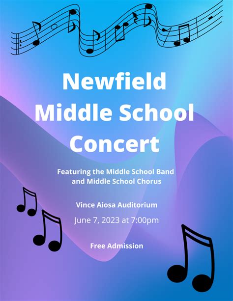 Newfield Middle School Concert Newfield Central School District