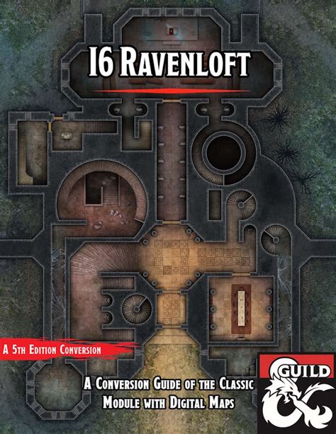 I6 Ravenloft 5e Conversion Guide With Realistic Maps Dungeon Masters Guild Storytellers Vault