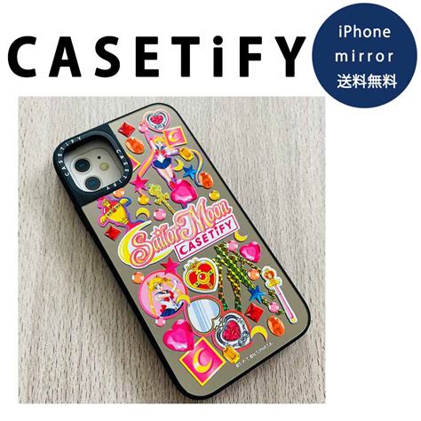 【楽天市場】casetify ケースティファイ 美少女戦士セーラームーン コラボ Iphone 1111pro11promax ケース カバー ミラー シルバー 日本未発売：smart