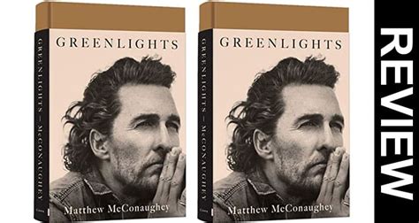 Green Lights Book Review (Oct 2020) An Autobiography!