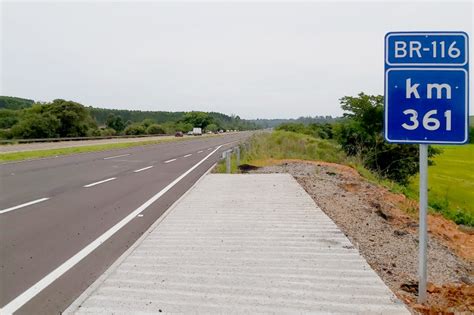 Novo trecho duplicado da BR 116 é liberado no Rio Grande do Sul