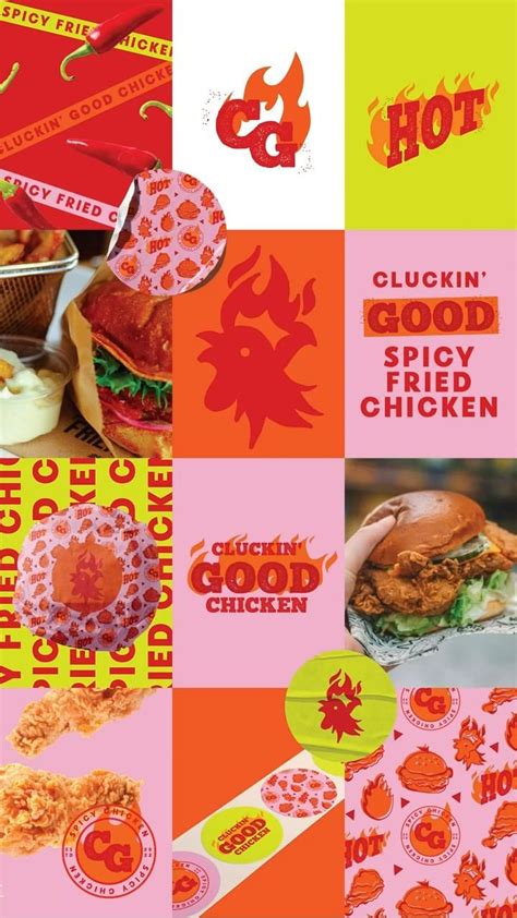 Cluckin Good Chicken Fried Chicken Branding Logo Brand Identity Logo Design Ideas Fun Branding