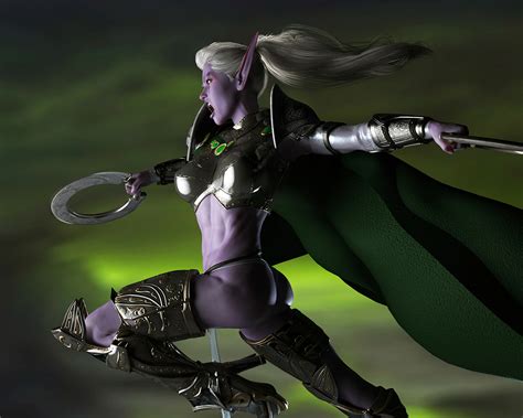 Maiev Hunting By Darkenden Hentai Foundry