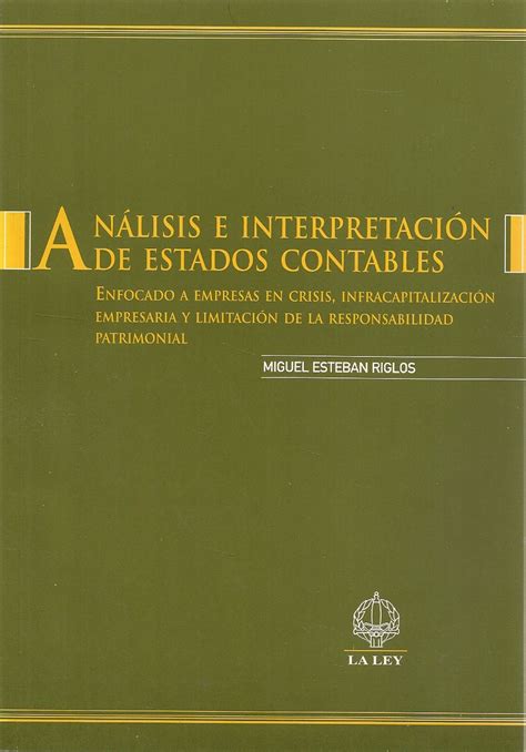 Analisis e Interpretacion de Estados Contables Ediciones Técnicas