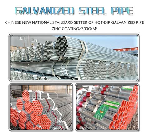 Hs Code Hot Dip Galvanized Carbon Welded Steel Pipes Threaded End