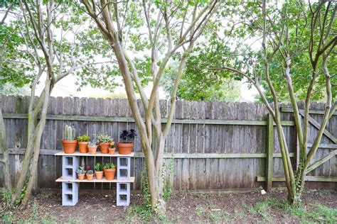 Easy Cinder Block Shelves Perfect For Plants Love Renovations