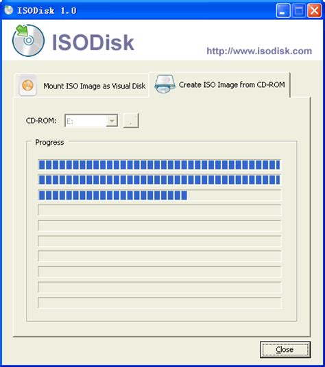 ISODisk Free Software For Mount And Create ISO Disk Image