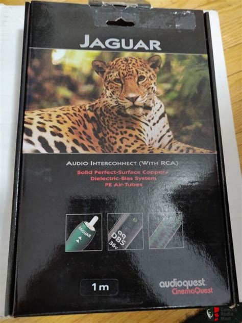 Audioquest Jaguar Audio Interconnect With Rca Meter For Sale Us