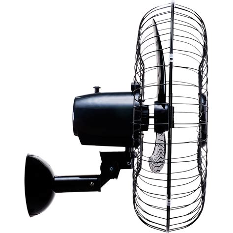 Ventilador de Parede Ventisol Oscilante 60cm Aço Preto Bivolt Mundomax