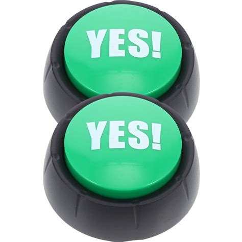 YES Button Sound Button Toys Funny Buttons Prop Game Party Prank ...