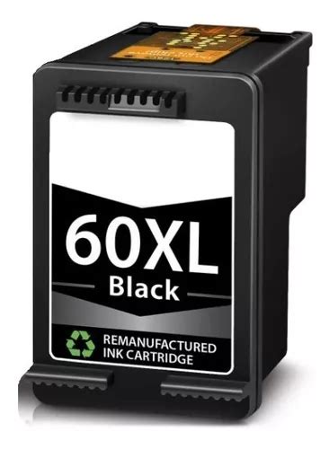 Cartucho Para Impresora Tinta Alternativo 60 Xl 60xl Negro