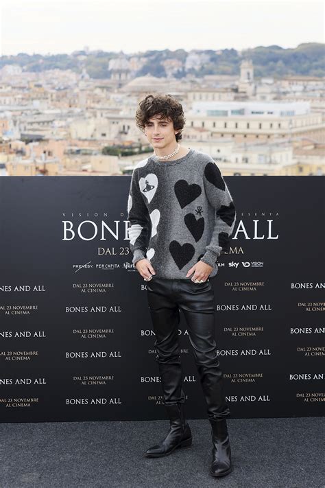 Timothée Chalamet Gets Grungy In Vivienne Westwood And Leather Boots