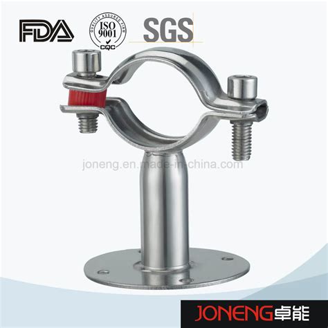 Stainless Steel Sanitary Sms Din Iso Adjustable Threaded Pipe Split