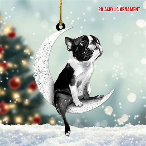 Boston Terrier Ornament For Boston Terrier Lover T Boston Terrier