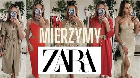 Wiosenne Nowości z Zary cz 1 mierzymy ZARA TRY ON HAUL YouTube