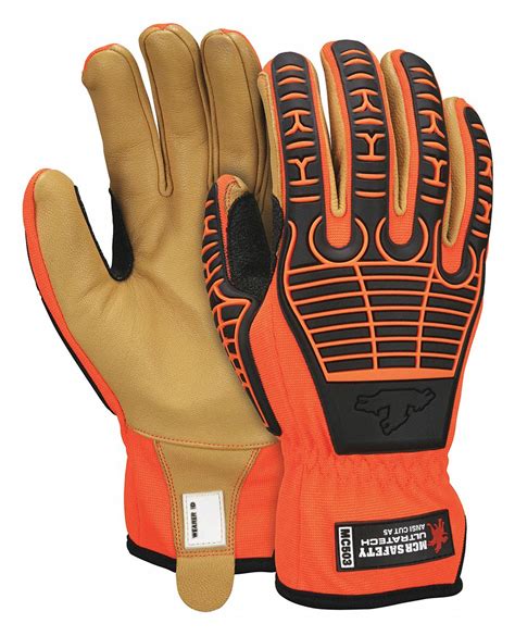 Mcr Safety Mechanics Gloves Xl Riggers Glove Goatskin Ansi