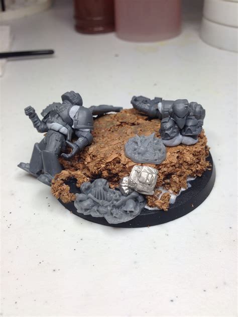 Diorama Base for Warhammer 40k - Centerpiece Miniatures